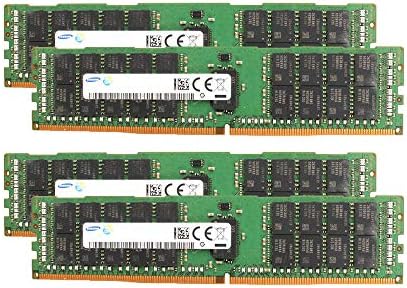 צרור זיכרון סמסונג עם 128GB DDR4 PC4-19200 2400MHz זיכרון תואם ל- Dell PowerEdge R430, R630, R730, R730XD, T430, T630