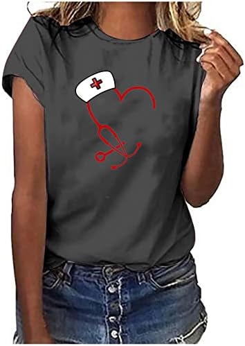 חולצות ליום האחות לנשים 2023 חולצות מזדמן קיץ רופפות חולצות טריקו חמודות