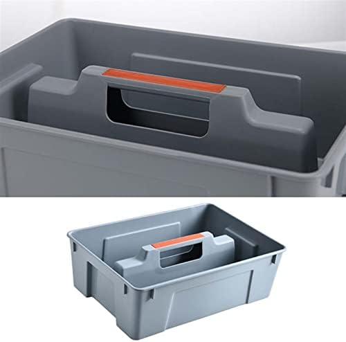 תיבת כלי אחסון COFNYZ 2 מחלקים תיבת אחסון כלים ניידים ארגז כלים לחומרי חומרה מפלסטיק עם ריבוי תפקוד ידית לסלון מטבח