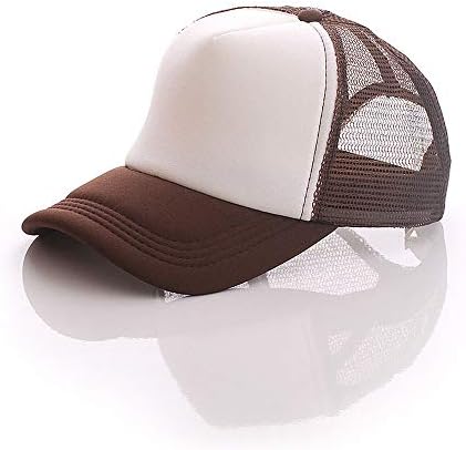 10 יחידות כובע רשת פוליאסטר סובלימציה ריקה כובע רשת מתכווננת כובע משאיות למבוגרים כובע לסובלימציה והדפסת DTF